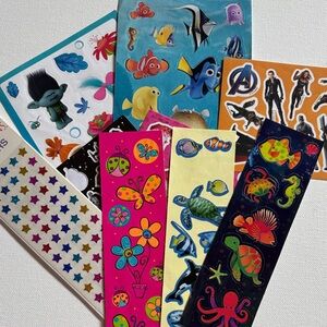 STICKERS VTG 90s and early 2000’s pop culture stickers